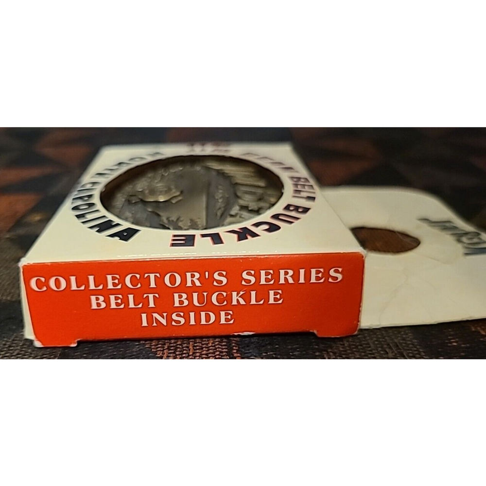 Vintage 90s 1996 Jim Bean Belt Buckle Collector Series in Original Packaging USA - Picture 4 of 14